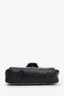 Gucci Beige/Black Diagonal Quilted GG Canvas Marmont Mini Shoulder Bag