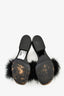 Alexander Wang Black Feather Mules Size 37.5