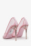 Givenchy Pink PVC Pointed Toe Heels Size 39