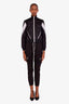 Rick Owens Black Cotton Cargo Pants Size 36