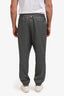 Thom Browne Grey Drawstring Pants Size 4 Mens