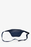 Gucci Blue Jumbo Monogram Leather Small Belt Bag