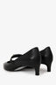 Hermès Black Leather 'Kiara 40' Heels Size 38
