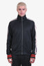 Gucci Black Web Detail Jacket Size S Mens