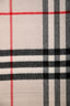 Burberry Cream Cashmere Giant Check Scarf