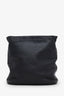 Prada Black Vitello Phenix Logo Bucket Bag