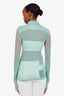Acne Studios Green Sheer Button Down Blouse Size XS