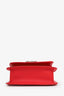 Pre-loved Chanel™ 2016-2017 Red Caviar Leather Mini CC Box Flap Bag SHW