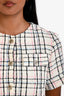Maje Cream Multicolour Tweed Jianey Jacket Size 36 and Skirt Size 38 Set
