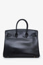Hermès 2002 Black Box Leather Birkin 35 GHW