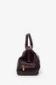 Louis Vuitton Plum Leather 'Suhali L'Ingenieux' PM Top Handle Bag
