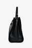 Pre-loved Chanel™ 2016 17 Black Caviar Quilted Leather Medium Bucket Bag