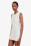 Fendi White FF Logo Print Mini Dress Size 40