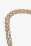 Gucci Two-Tone GG Chain Belt Size 85