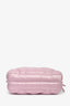 Sac de voyage matelassé en nylon rose Miu Miu « Trapuntato Losa »