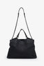 Pre-loved Chanel™ 2012 Black Quilted Iridescent Leather Large Sea Hit Tote