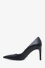 Stuart Weitzman Black Leather Pointed Toe Heels Size 6