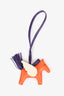 Hermès 2025 Purple/Orange Rodeo Pegase Charm PM