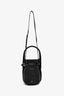 Celine Black Grained Leather Nano Bucket Bag