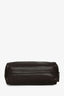 The Row Dark Brown Leather Shoulder Bag