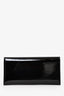 Jimmy Choo Black Patent Leather Milla Wallet on Chain
