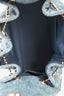 Pre-loved Chanel™ Blue Denim Chanel™ 25 Small Shoulder Bag