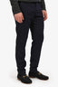 Dries Van Noten Navy Blue Pinstripe Wool Pants Size 50 Mens