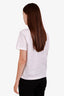 Off-White White Logo Patched Crewneck T-shirt Size M