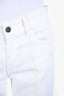 Goldsign White Denim Wide Leg Jeans Size 30