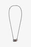 Louis Vuitton Three-Tone Monogram Bold Pendant Necklace