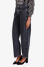 DL1961 Black Taylor Barrel Ultra High Rise Jeans Size 24