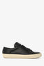 Saint Laurent Black Leather Sneakers Size 35