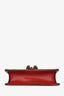 Gucci Black/White Tweed Leather Trim Super Mini Dionysus Crossbody