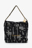Pre-loved Chanel™ Black Houndstooth Chanel™ 22 Shoulder Bag