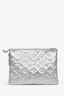 Louis Vuitton Silver Monogram Leather Coussin PM with Strap
