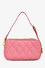 Miu Miu Pink Double Zip Mini Top Handle Bag