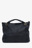 Gucci Black Pebbled Leather Miss GG Original Logo Top Handle