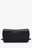 Christian Dior 2003 Black Canvas Leather Diorissimo Trotter Street Chic Shoulder Bag