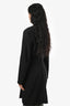 The Row Black Wool 'Medina' Midi Jacket Size 8