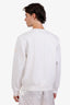 Moncler White Year of the Dragon Logo Sweatshirt Size L Mens