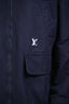 Louis Vuitton Navy Blue Hooded Jacket Size 48 Mens