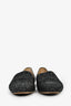 Jimmy Choo Black Glitter Flats Size 38.5