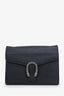 Gucci Black Leather Dionysus Wallet on Chain