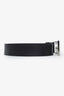 Gucci Black Leather G Motif Belt Size 85/34