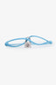 Louis Vuitton Blue/Silver Cord Bracelet