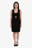T by Alexander Wang Black Cut Out Sleeveless Mini Dress Size XS