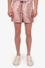 Louis Vuitton Red Monogram Swim Trunks Size L Mens