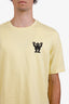 Hermès Yellow Cotton Logo T-Shirt Size S Mens