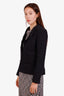 Pre-loved Chanel™ 2014 Black Tweed La Petite Veste Jacket Size 40
