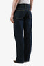Aflalo Dark Blue Denim High Rise Straight Leg Jeans Size 26